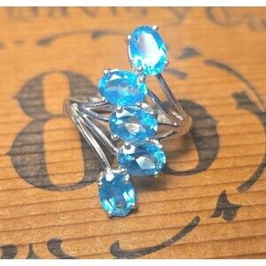Vintage sterling silver ring sz 7